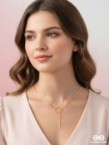 The Dainty Elegance - Golden Neckpiece With Anti-Tarnish Coating