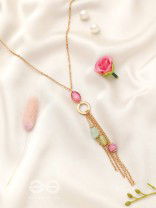 The Golden Hail- Golden Embellished Necklace With Anti-Tarnish Coating 