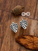 The Little Intricate Strawberries Studs - Tiny Trinket Earrings