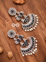 The Bohemian Elegance (Onyx Black) - Embellished Oxidised Collection