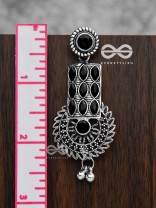 The Studded Artistry - Onyx Black - The Embellished Oxidised Collection