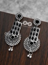 The Studded Artistry - Onyx Black - The Embellished Oxidised Collection