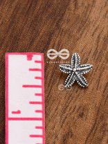 The Little Boho Starfish Studs - Tiny Trinket Earrings