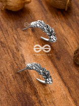 The Little Boho Ringlet Studs - Tiny Trinket Earrings