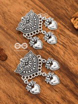 The Artistic Love - Oxidised Boho Earrings