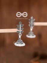 The Little Branch Pearl Jhumki - Tiny Trinket Earrings