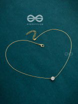 The Dainty Delight - Golden Casual Neckpiece With Anti-Tarnish Coating 
