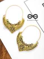 The Vintage Elegance - Golden Boho Earrings