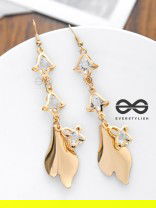 The Dangling Studded Bells - The Golden Charm Collection