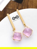 The Dangling Elegance (Taffy Pink) - The Golden Charm Collection