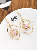 A Star-Studded Twist (Flamingo Pink) -  The Golden Charm Collection