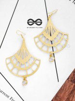 The Glimmering Playthings-  Golden Light-weight Danglers