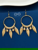 The Dangling Shimmery Leaves - The Golden Charm Collection