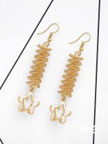 The Spiralling Studded Stars - The Golden Charm Collection