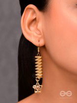 The Spiralling Studded Stars - The Golden Charm Collection