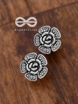 The Little Boho Floral Studs - Tiny Trinket Earrings
