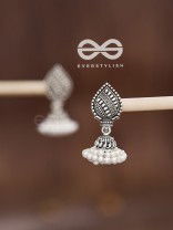 The Enticing Droplets - Double Pearled Jhumkis