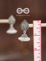 The Enticing Droplets - Double Pearled Jhumkis