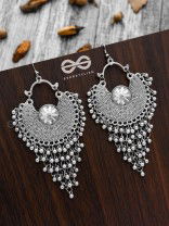 The Bohemian Jhaalars - Oxidised Boho Earrings