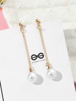 The Chic Dangling Pearls - Casual Golden Earrings