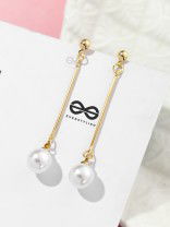 The Chic Dangling Pearls - Casual Golden Earrings