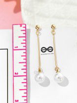 The Chic Dangling Pearls - Casual Golden Earrings