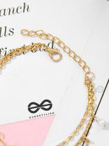 To Infinity and Beyond - Golden Statement Layered Bracelet