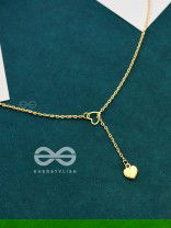 The Girl with a Golden Heart - Statement Neckpiece