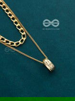 The Girl-Boss Statement - Golden Layered Neckpiece With Anti-Tarnish Coating 