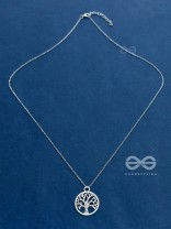 The Nature Lover Statement Pendant - Silver