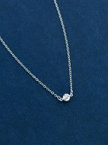 The Dainty Shimmer Neckpiece - Silver