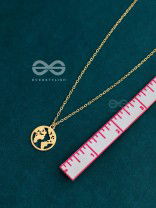 Citizen Of The Globe - Statement Golden Neckpiece With Anti-Tarnish Coating 