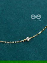 The Dainty Shimmer Neckpiece - Golden