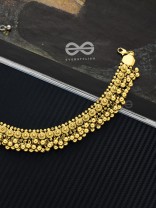 The Bohemian Classic - Oxidised Statement Necklace (Golden)