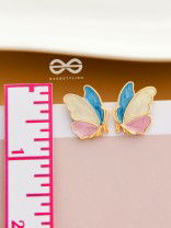 The Bewitching Butterflies - Statement Enamelled Studs