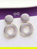 The Classy Glam - Statement Enammed Earrings