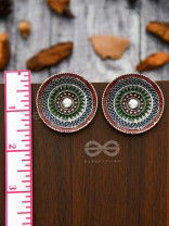 The Hypnotic Allure - Statement Meenakari Studs