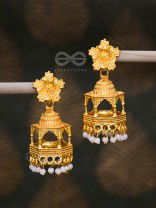 The Divine Artwork - Golden Statement Earrings