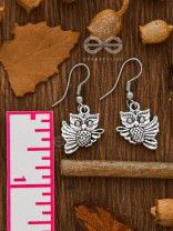 The Little Flying Owls - Tiny Trinket Earrings