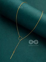 The Dainty Elegance - Golden Neckpiece With Anti-Tarnish Coating