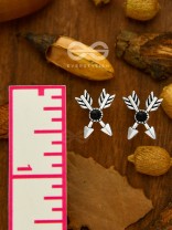 The Intersected Twin Arrow Studs - Tiny Trinket Collection