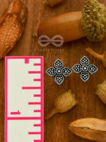 The Floral Celeste Studs- Tiny Trinket Earrings