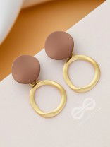 Miss Congeniality - Statement Golden Earrings