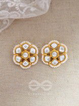 The Classy Elegance - Set of Statement Choker and Studs (Emerald Green)