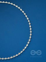 Elegance around my Neck - Silver Statement Neckpiece