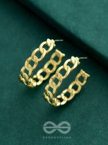 Breaking the chains - Statement Golden Hoops