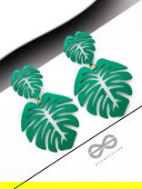 Leaves of Love - Casual Statement Earrings