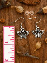 You give me Butterflies - Tiny Trinket Earrings