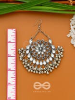 The Bohemian Chandeliers - Statement Embellished Earrings