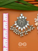 The Boho Artsy Motifs- Embellished Oxidised Earrings